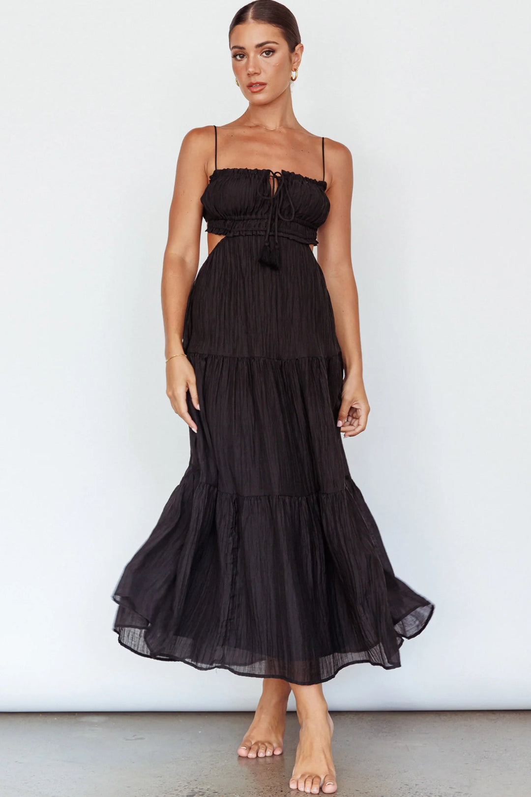 Soleia - Tiered Maxi Dress