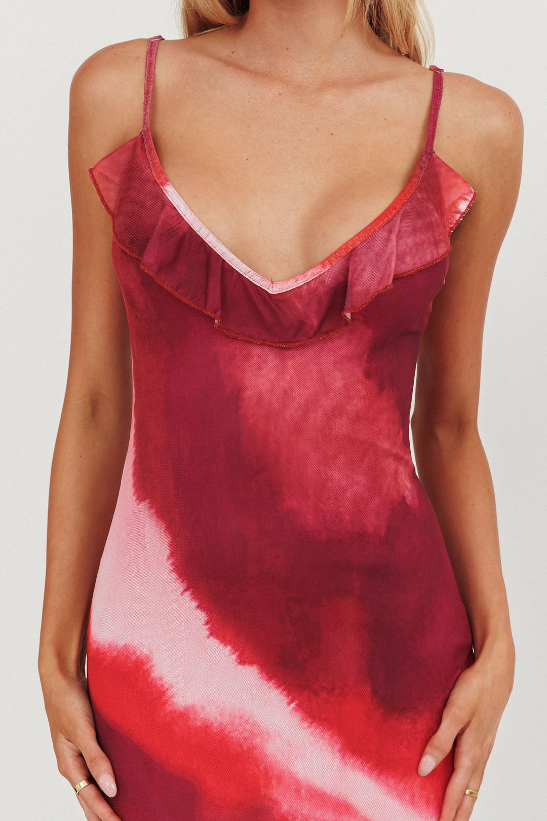 Hestia - Ruffled Maxi Dress