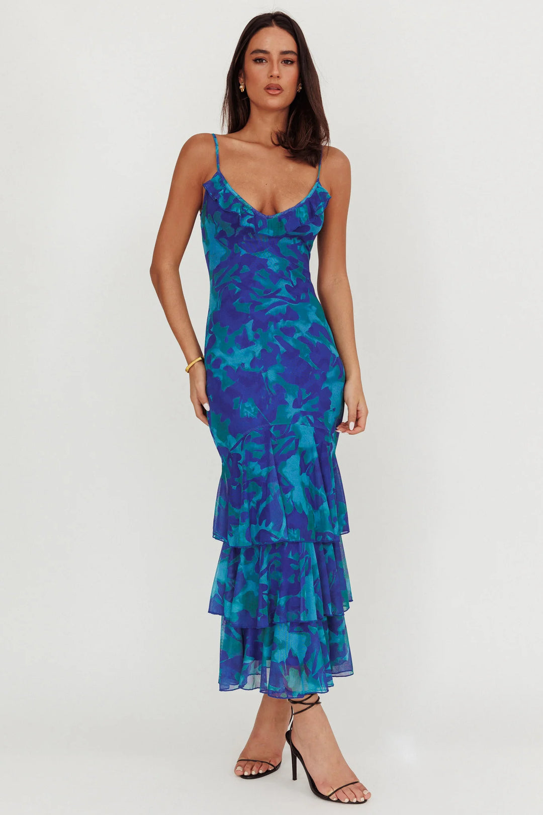 Hestia - Ruffled Maxi Dress