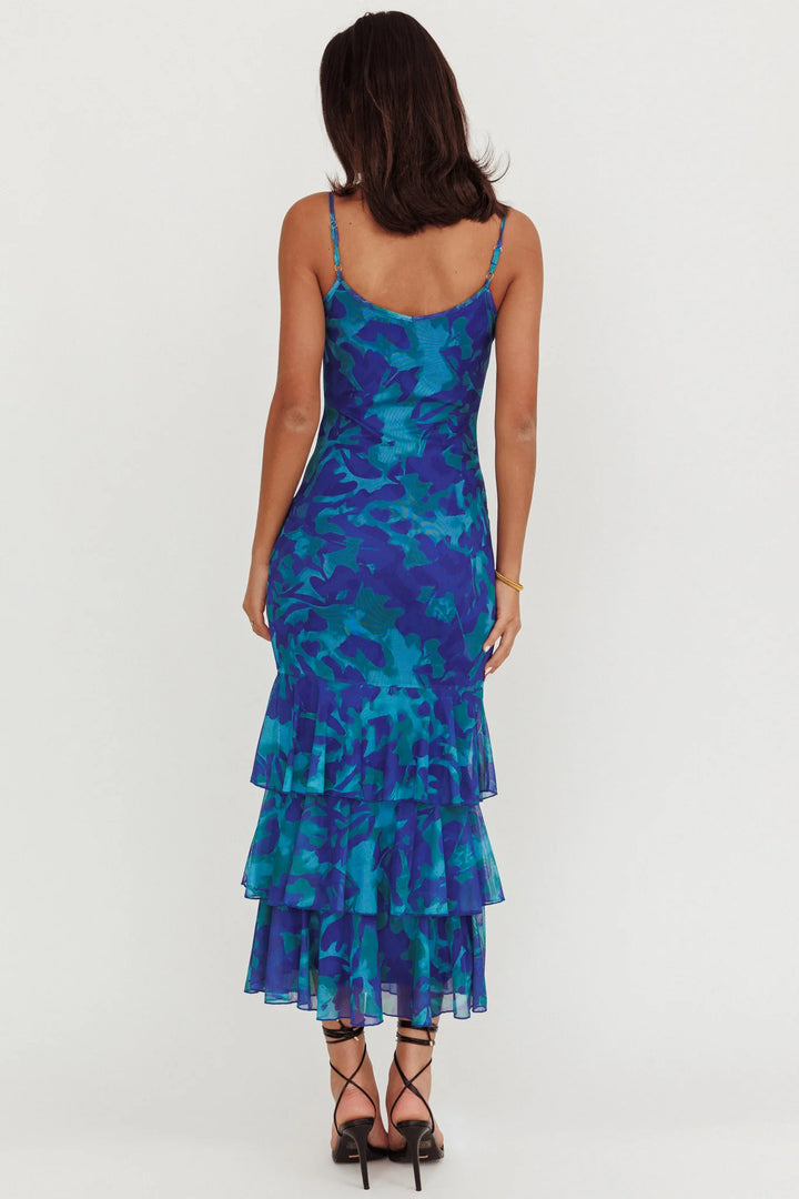 Hestia - Ruffled Maxi Dress