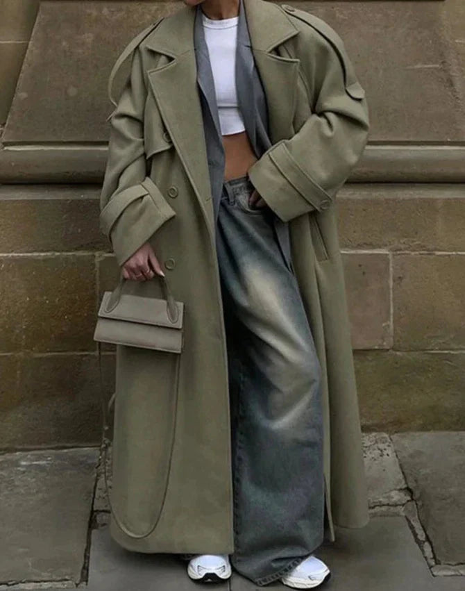 Windsor Belted Wool Coat