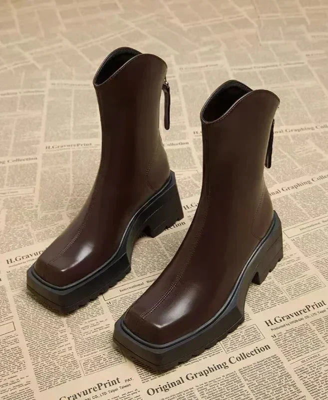 Rowan Chunky Platform Boots