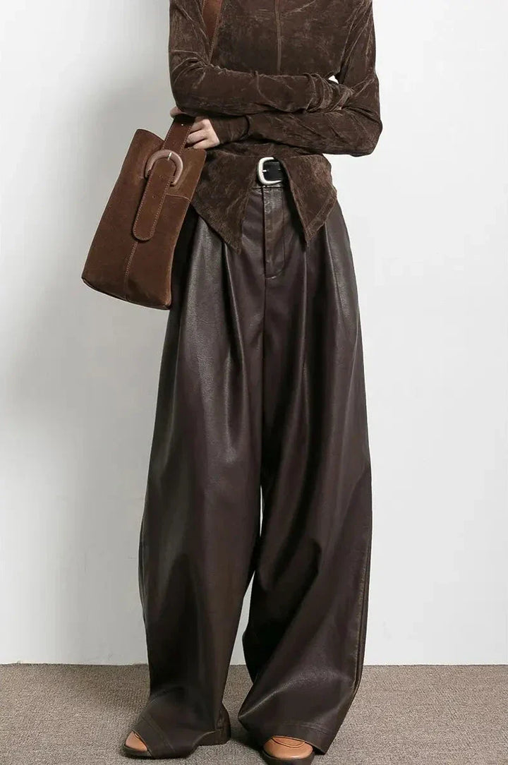 Camden Luxe Faux Leather Pants