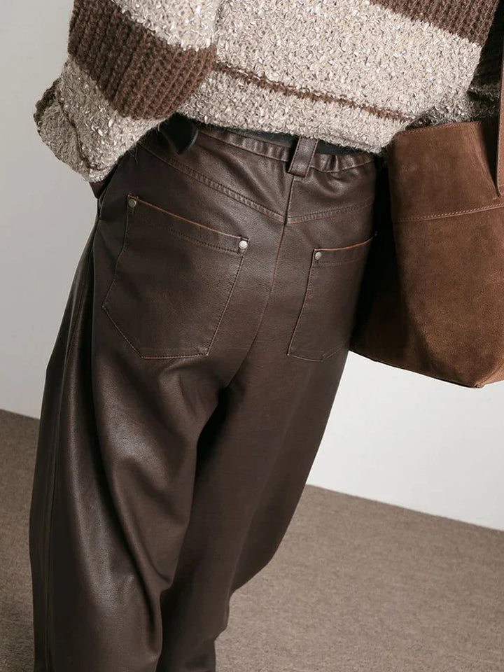 Camden Luxe Faux Leather Pants