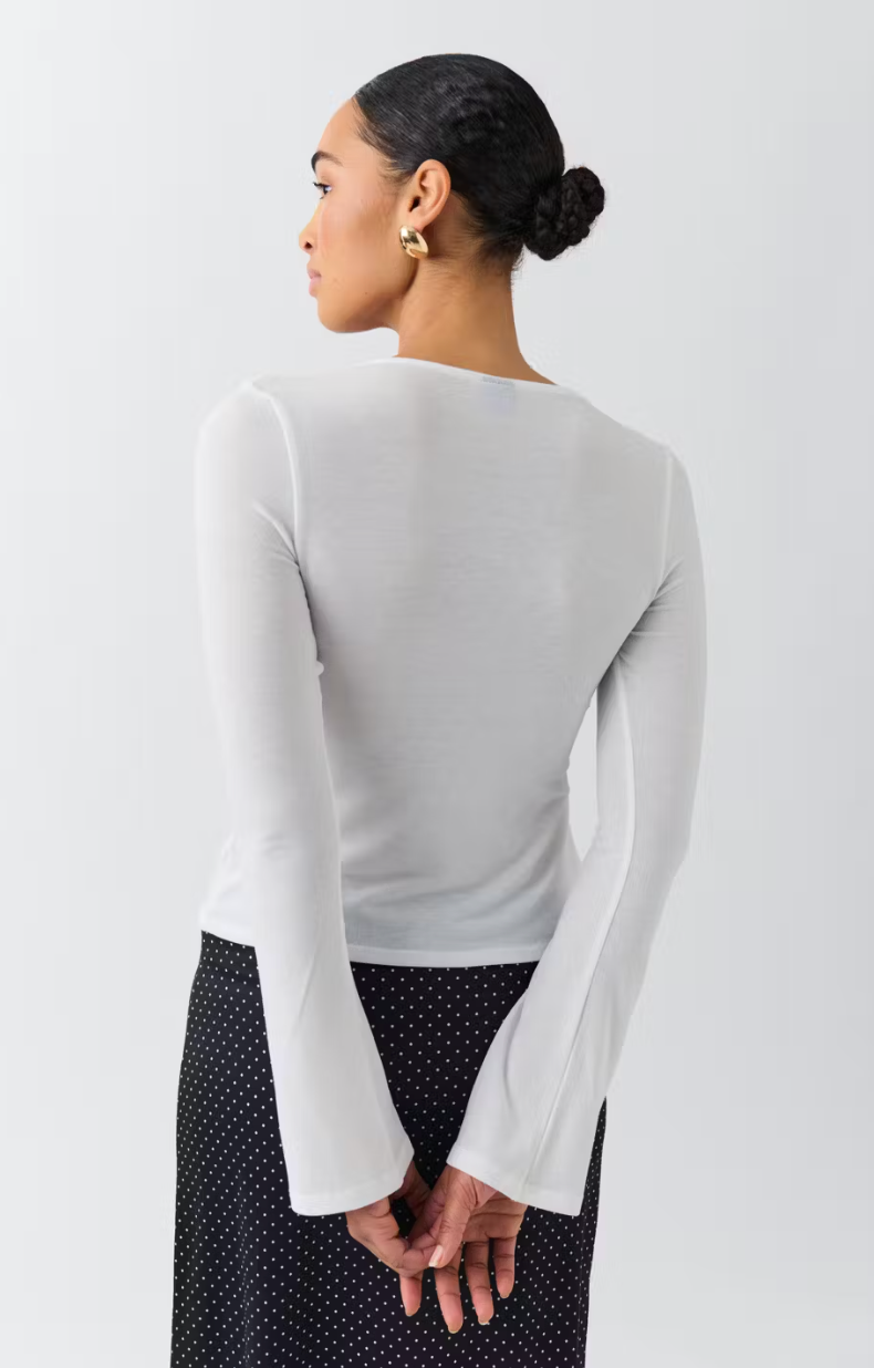 Sculpted Muse Long Sleeve Top