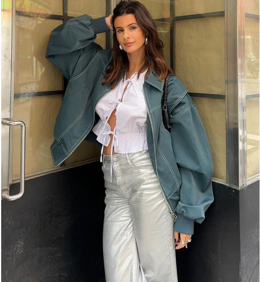 Stormline Oversized Zip Jacket