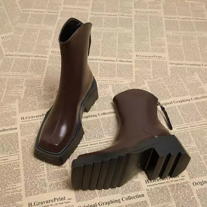 Rowan Chunky Platform Boots