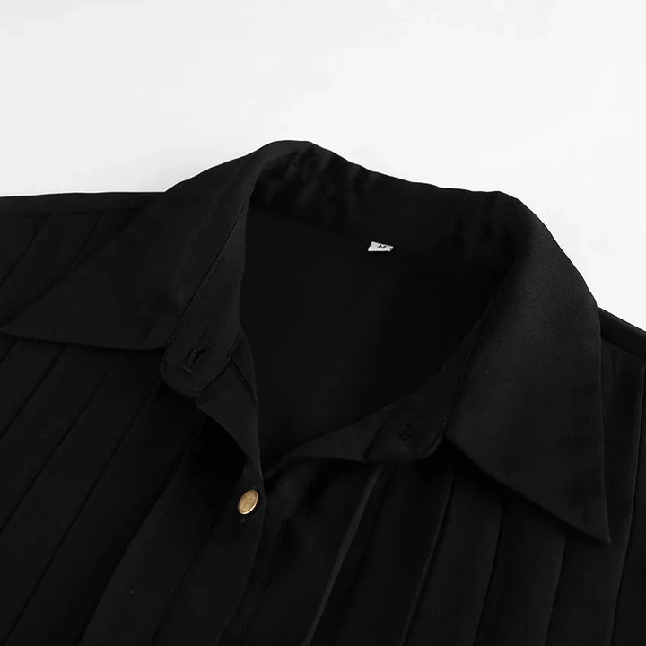 Vienna Pleated Detail Shirt