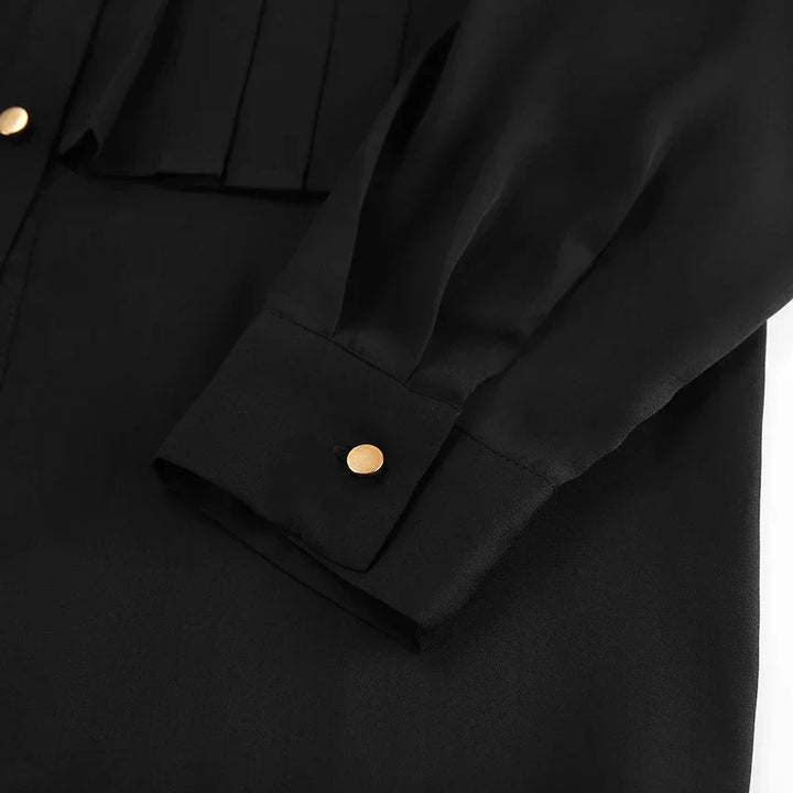 Vienna Pleated Detail Shirt