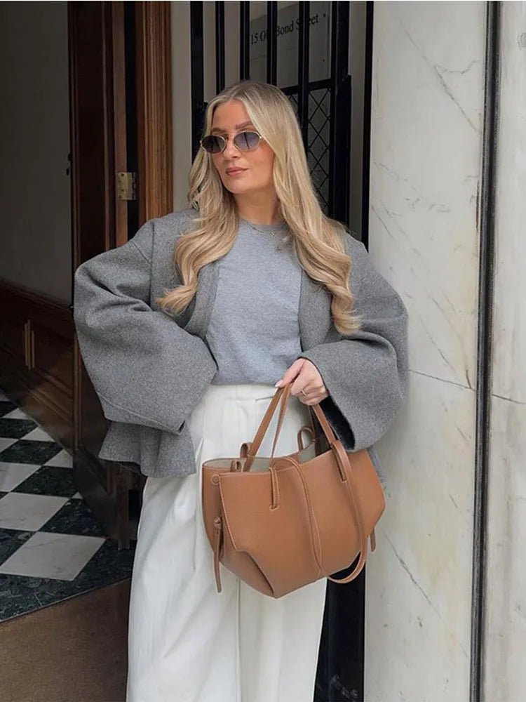 Rowan Street Oversized Wool Jacket