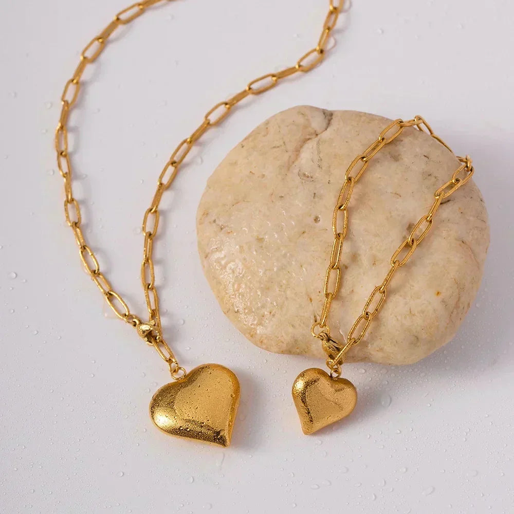 Amara Heart Chain Necklace