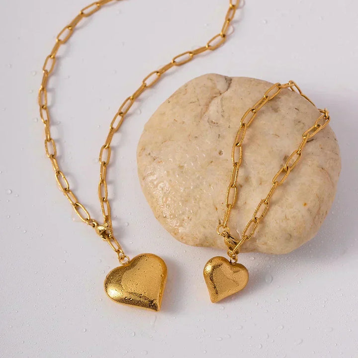 Amara Heart Chain Necklace