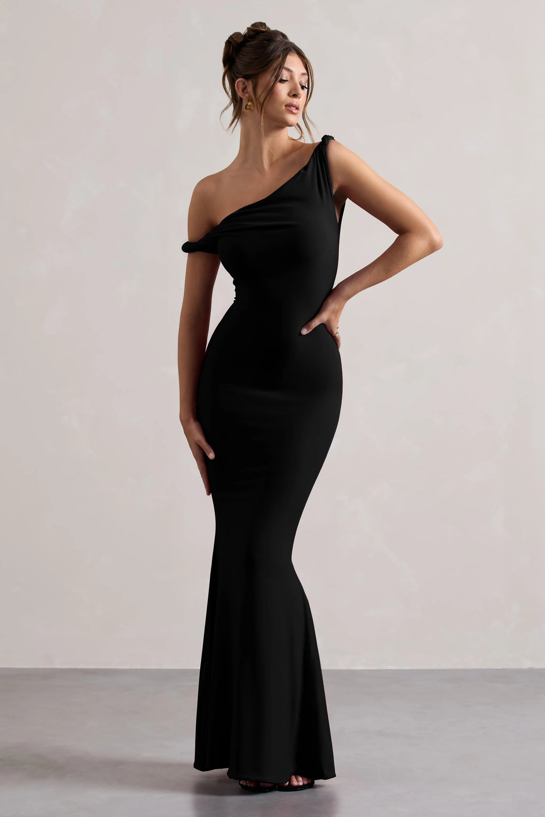 Angela - Asymmetric Maxi Dress