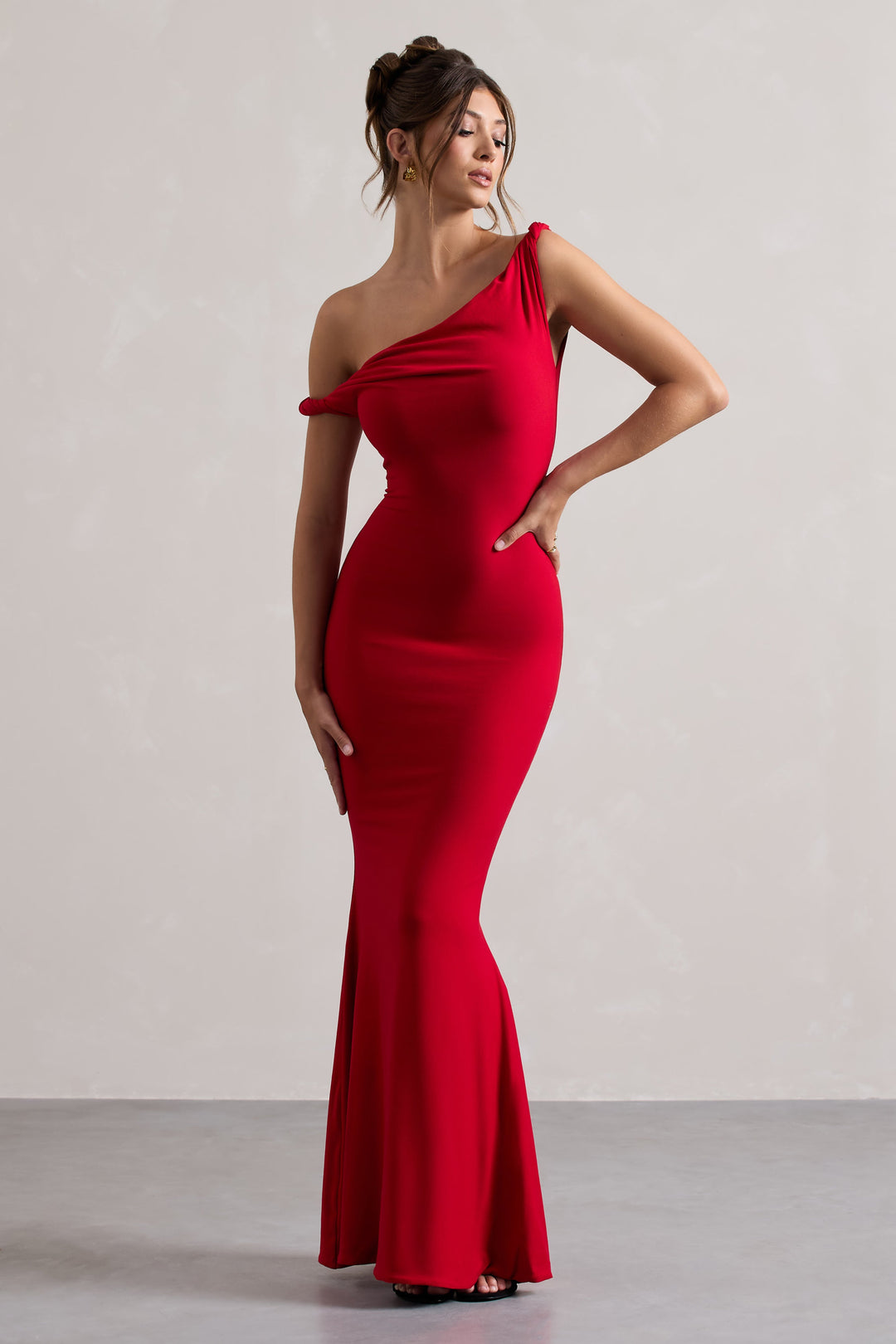 Angela - Asymmetric Maxi Dress