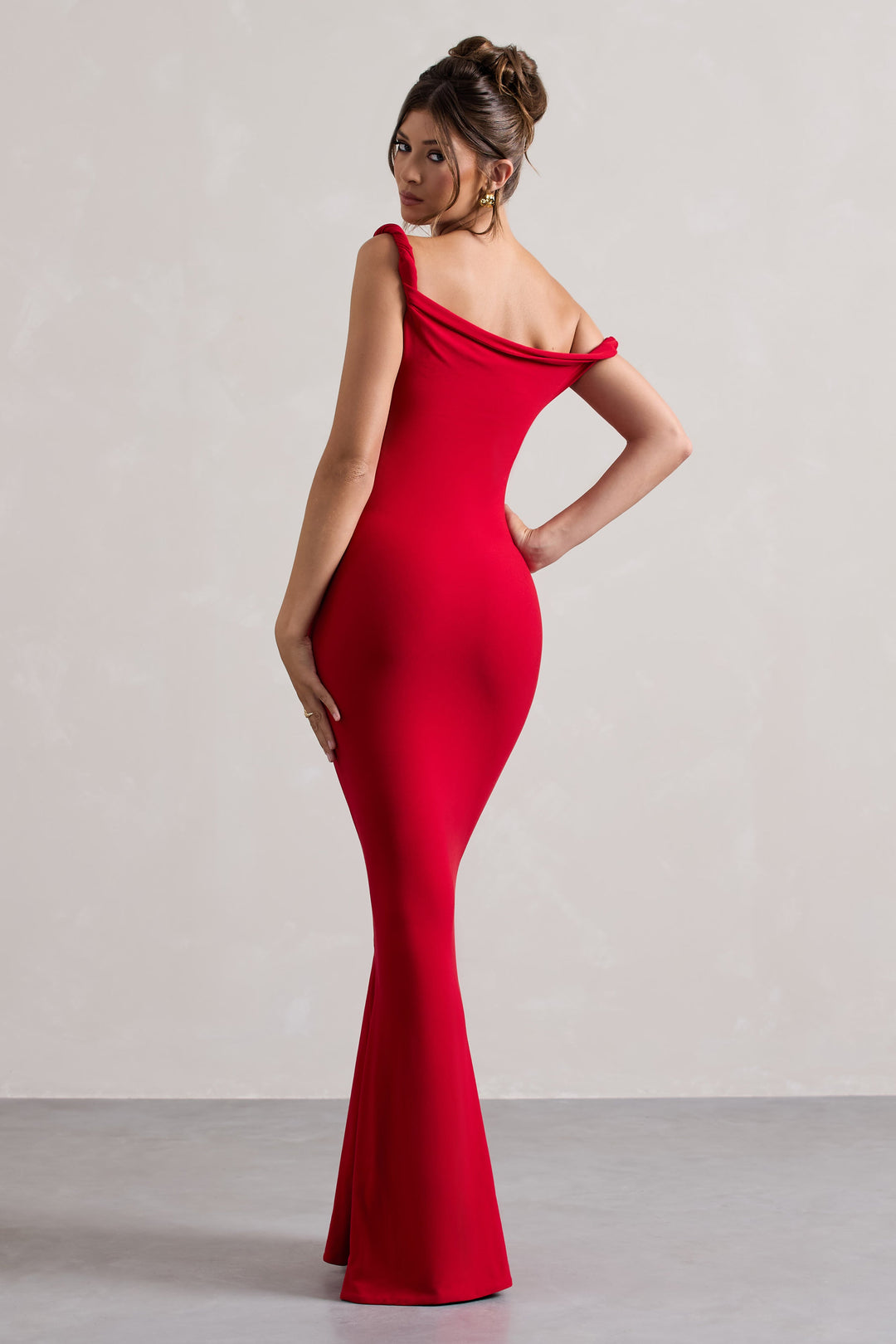 Angela - Asymmetric Maxi Dress