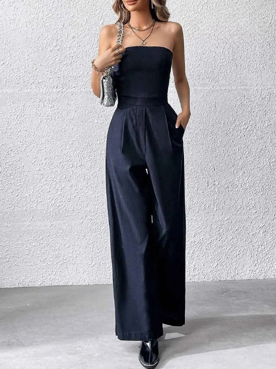 Naila Strapless Jumpsuit