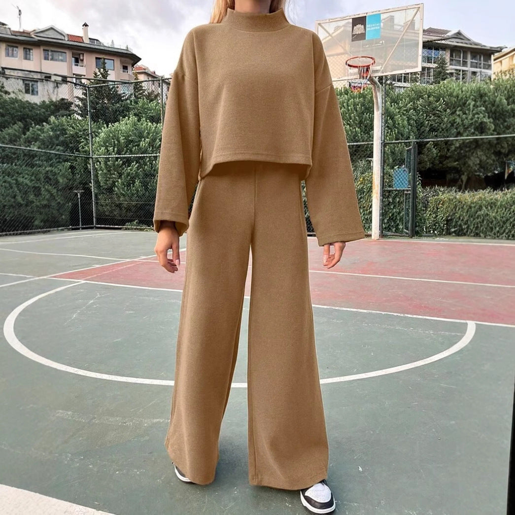 Downtime Luxe Wide-Leg Lounge Set