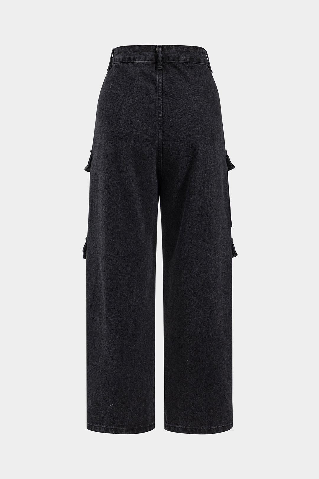 Stealth Cargo Wide-Leg Jeans