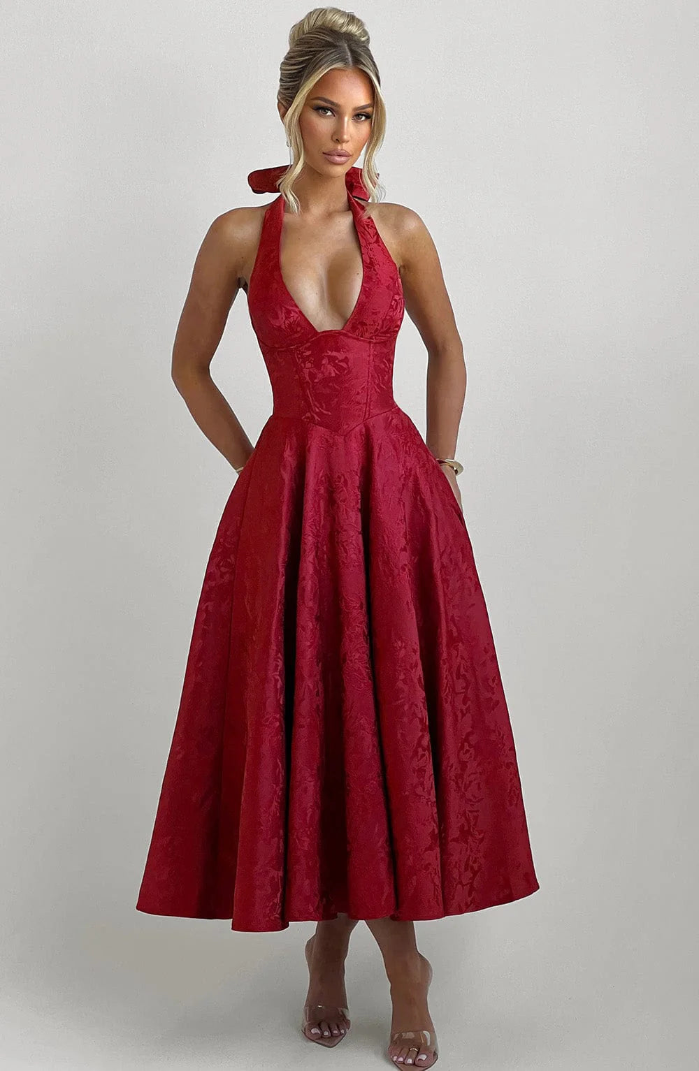 Alba - Blossom Midi Gown