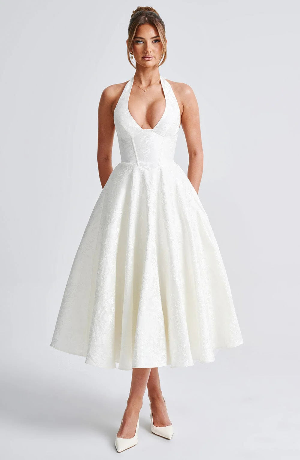 Alba - Blossom Midi Gown