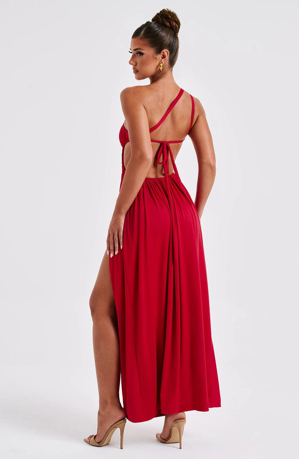 Aveline - Twist-Back Maxi Dress