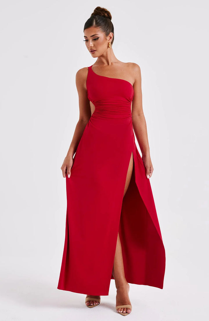 Aveline - Twist-Back Maxi Dress