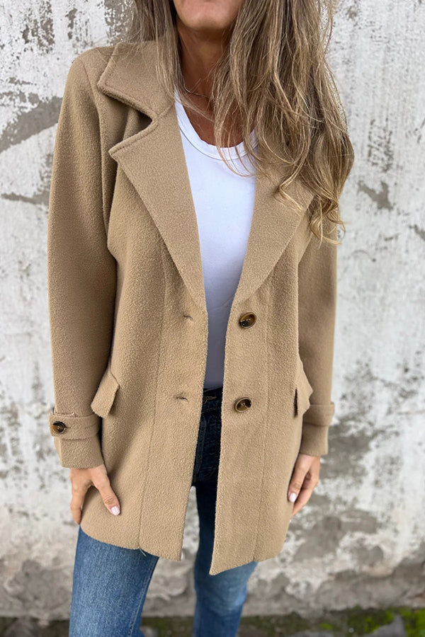 Woolspire Classic Button Coat