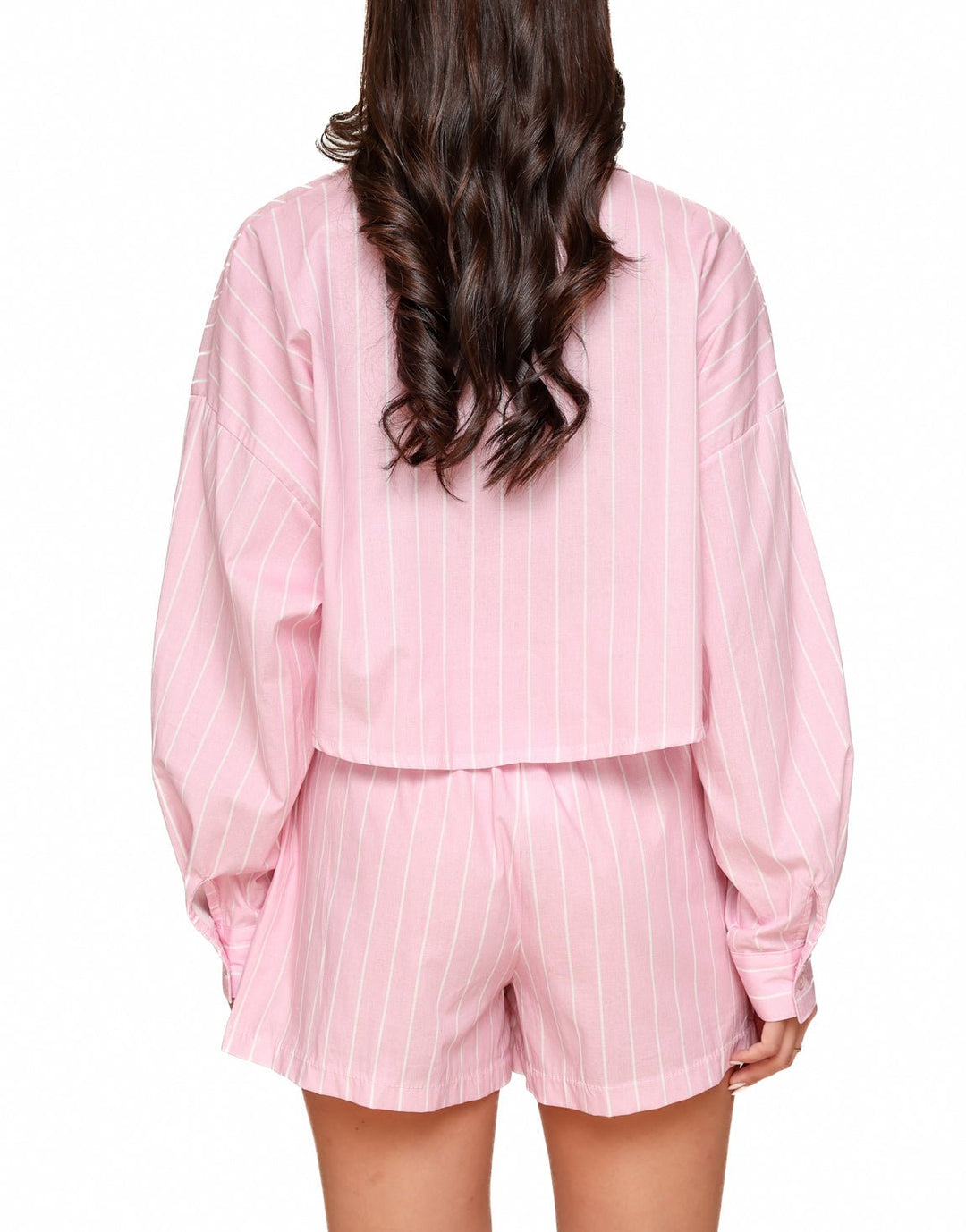 Baby Pink Striped - Short