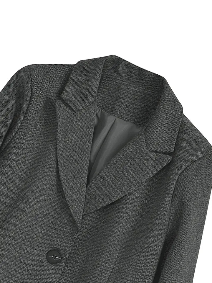 Waverly Tailored Herringbone Blazer