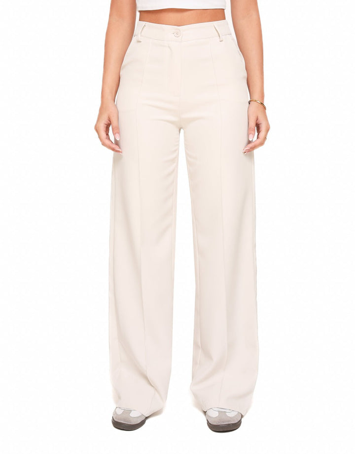 Beige Basic - Pantalon