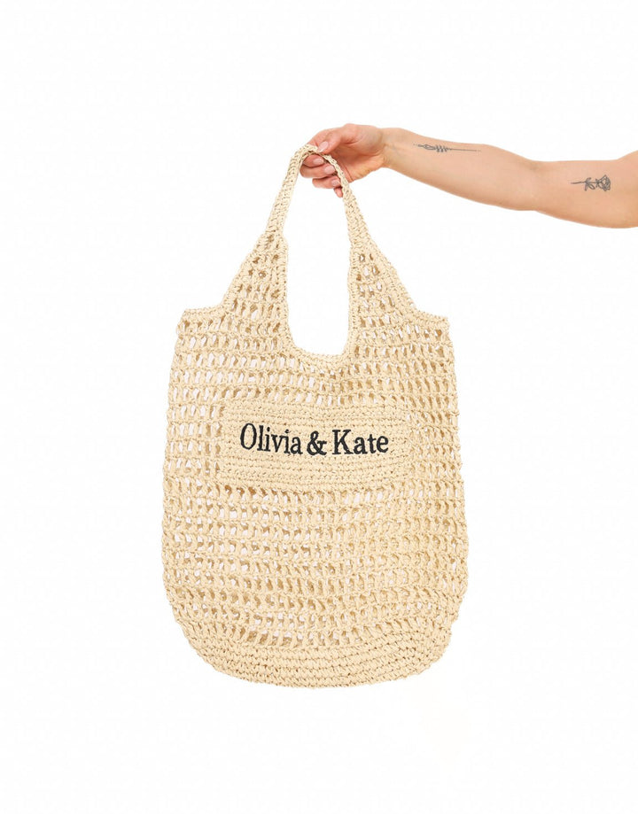 Beige Long Olivia & Kate Woven - Bag