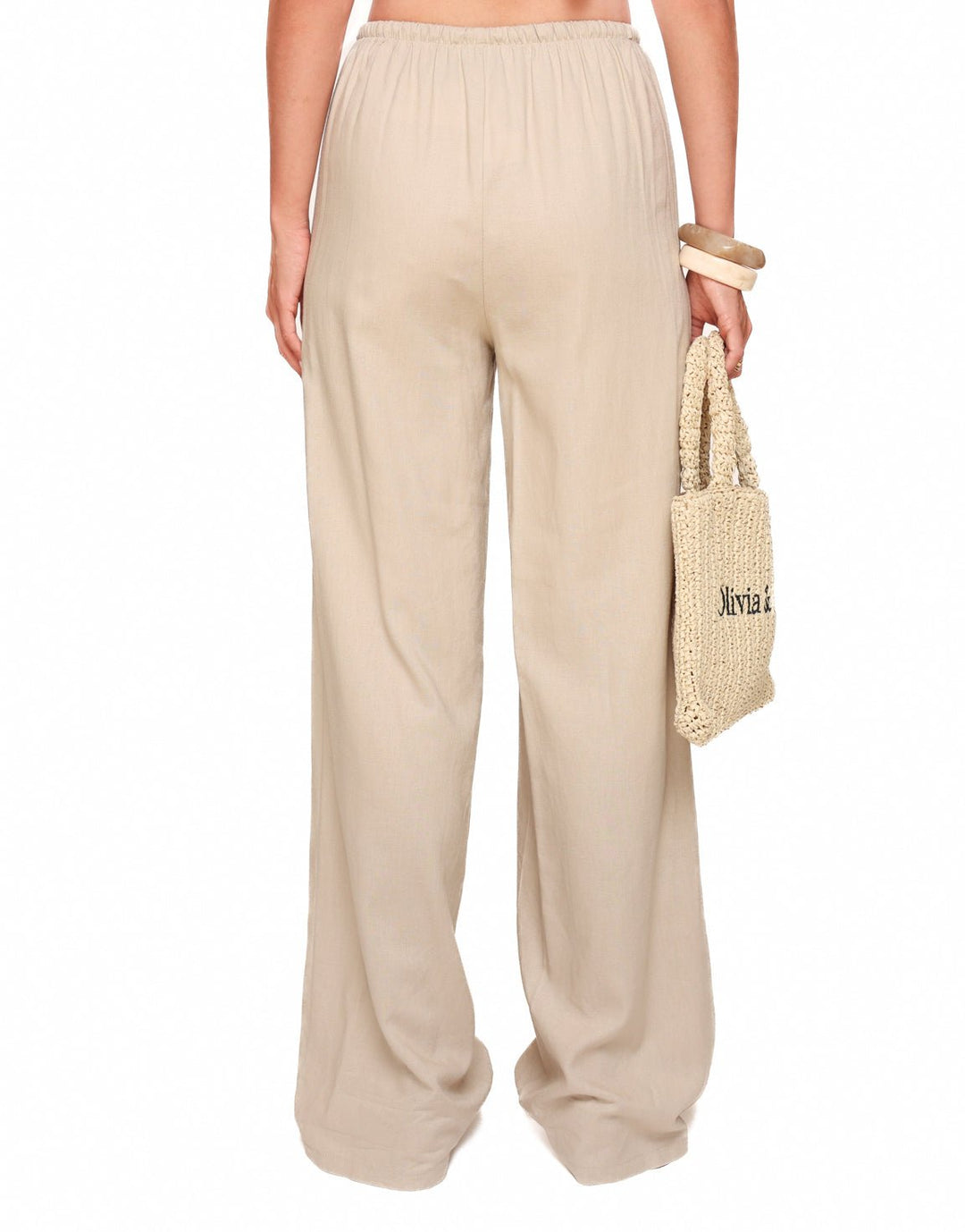 Beige Linen - Trouser