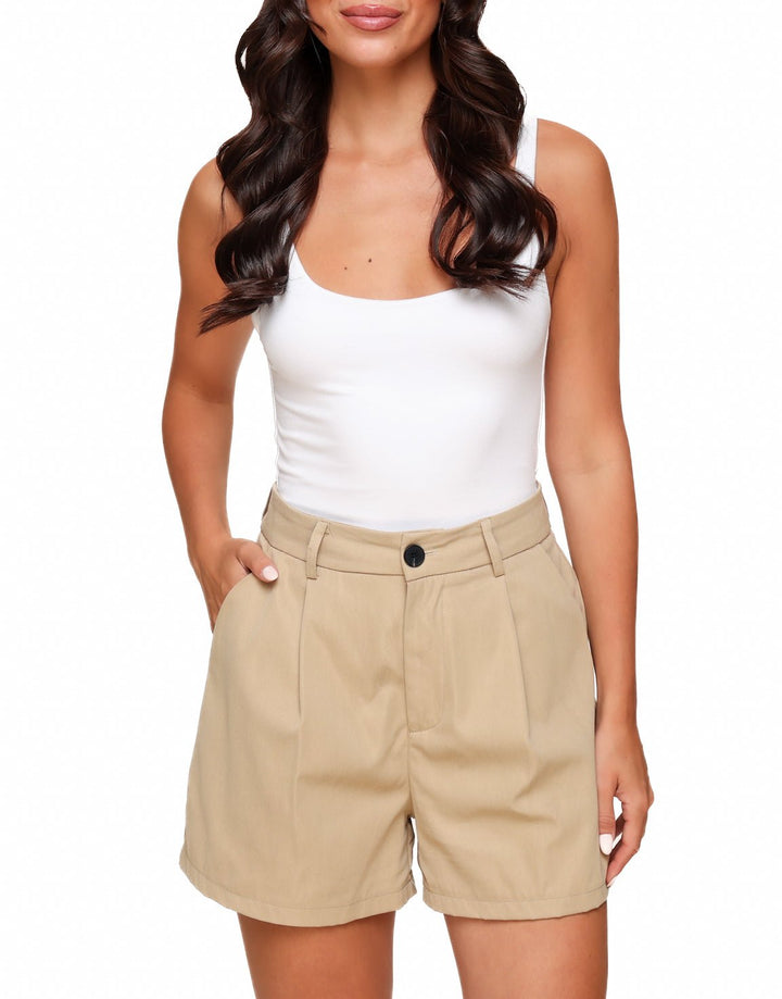 Beige Parachute - Short