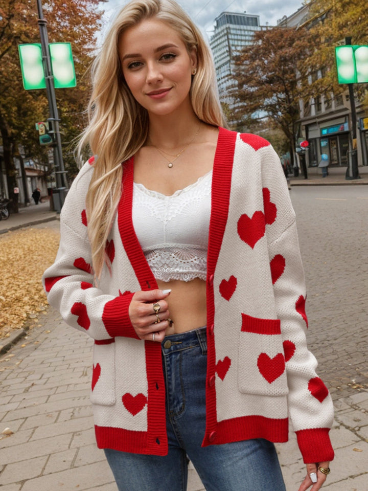 Sweetheart Stroll Knit Cardigan