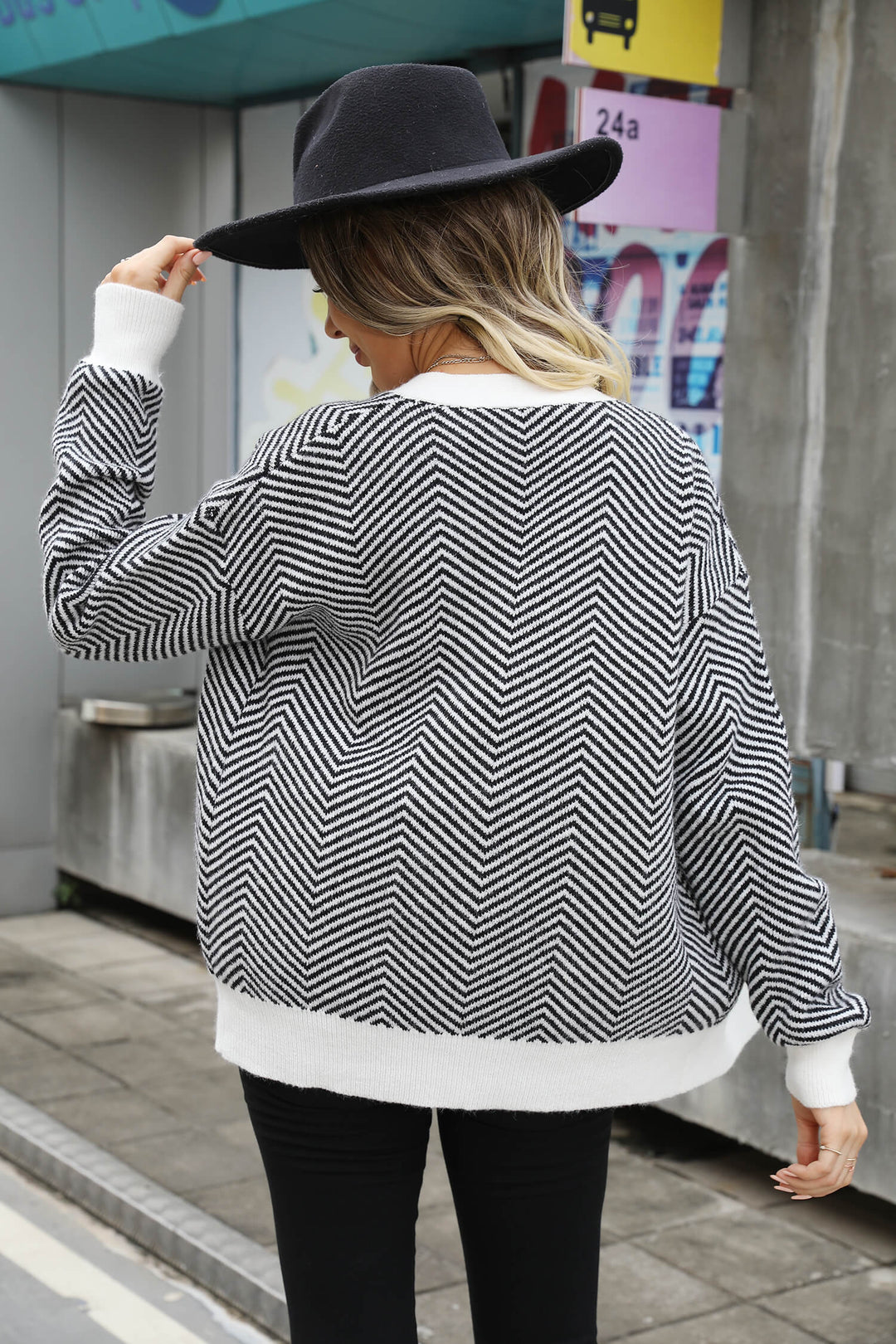 Urban Axis Knit Cardigan