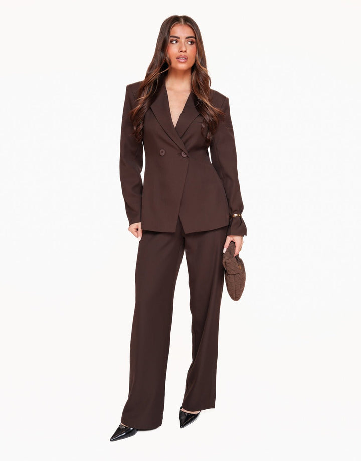 Brown Classic Fitted - Blazer