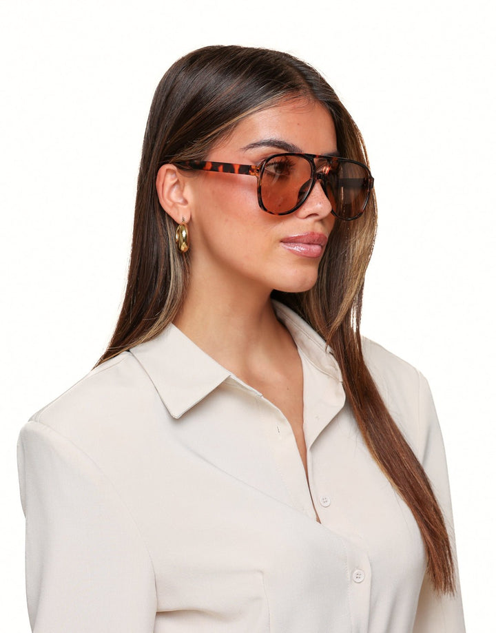 Brown Pilot - Sunglasses