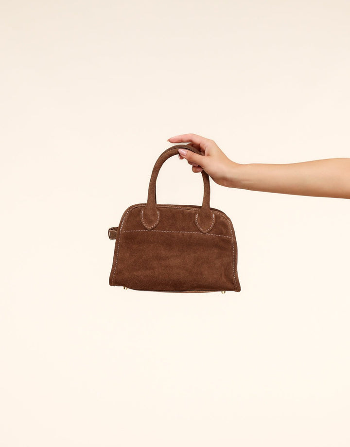 Brown Suede - Handbag