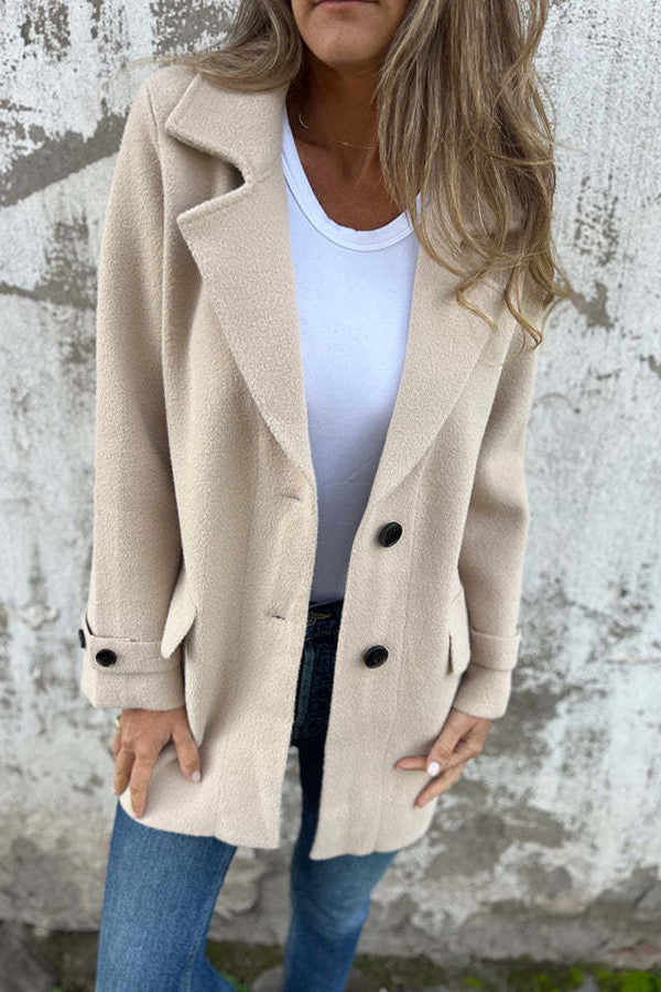 Woolspire Classic Button Coat