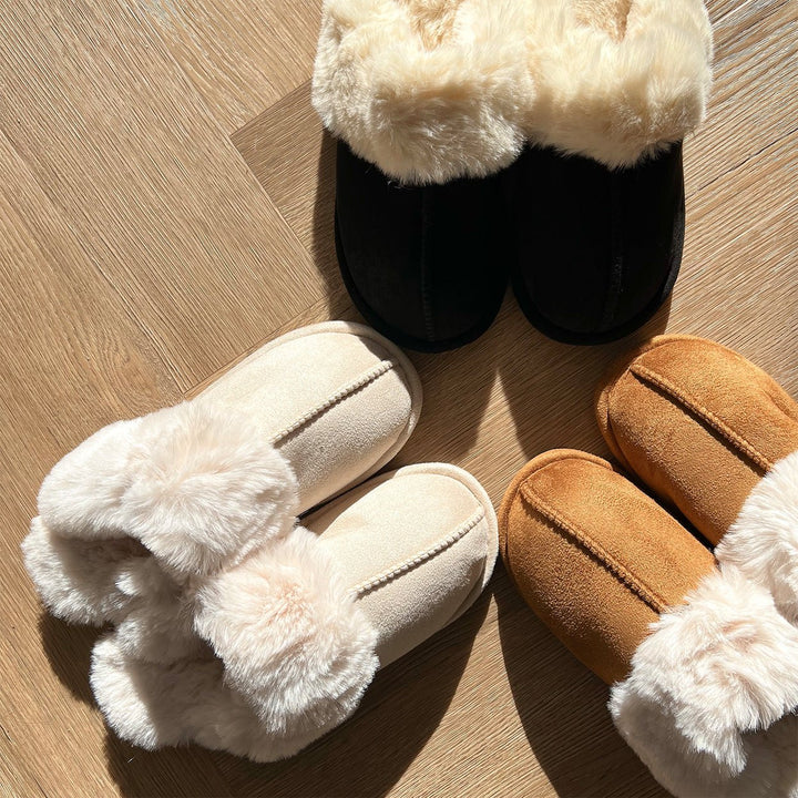 Camel Fluffy - Slippers