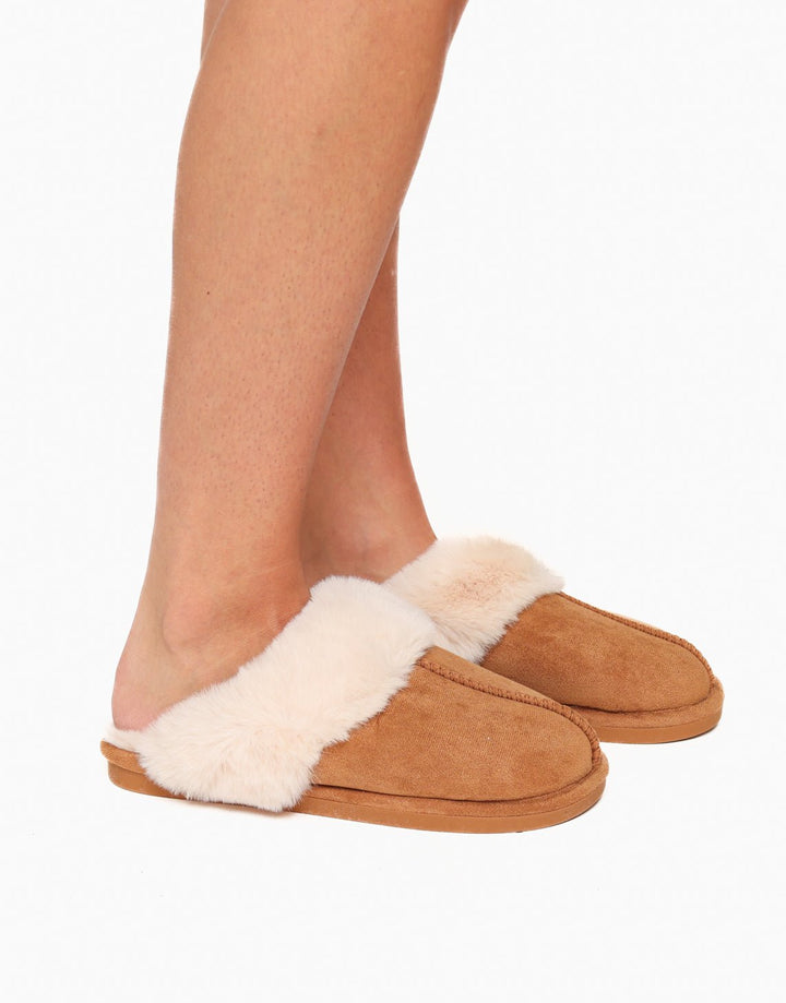 Camel Fluffy - Slippers