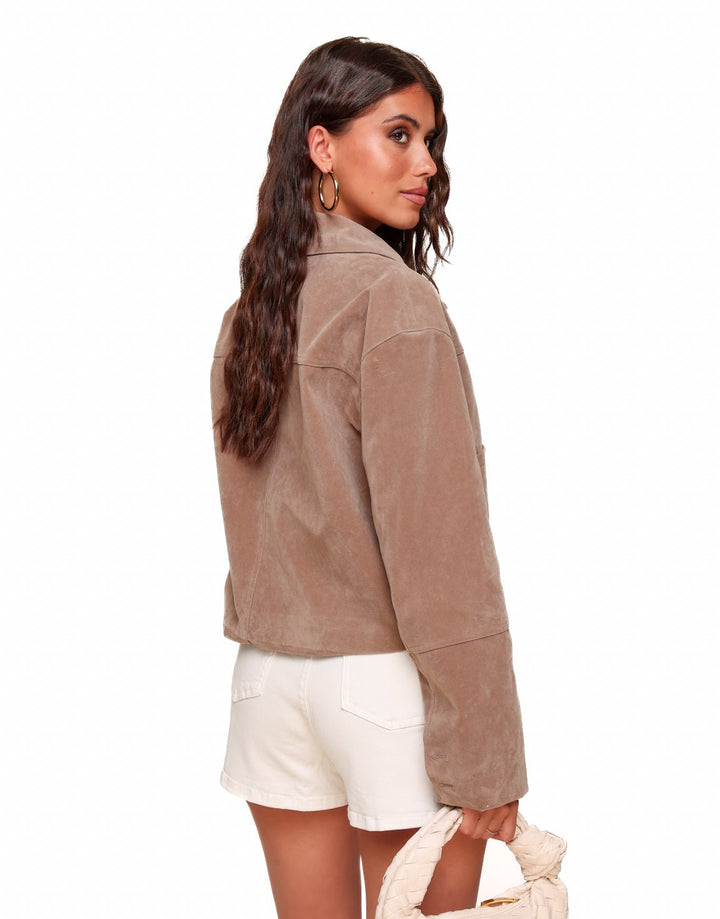 Camel Suede - Jacket