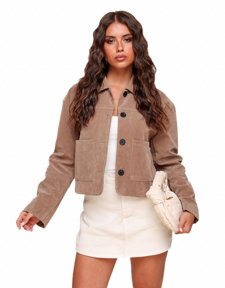 Camel Suede - Jacket