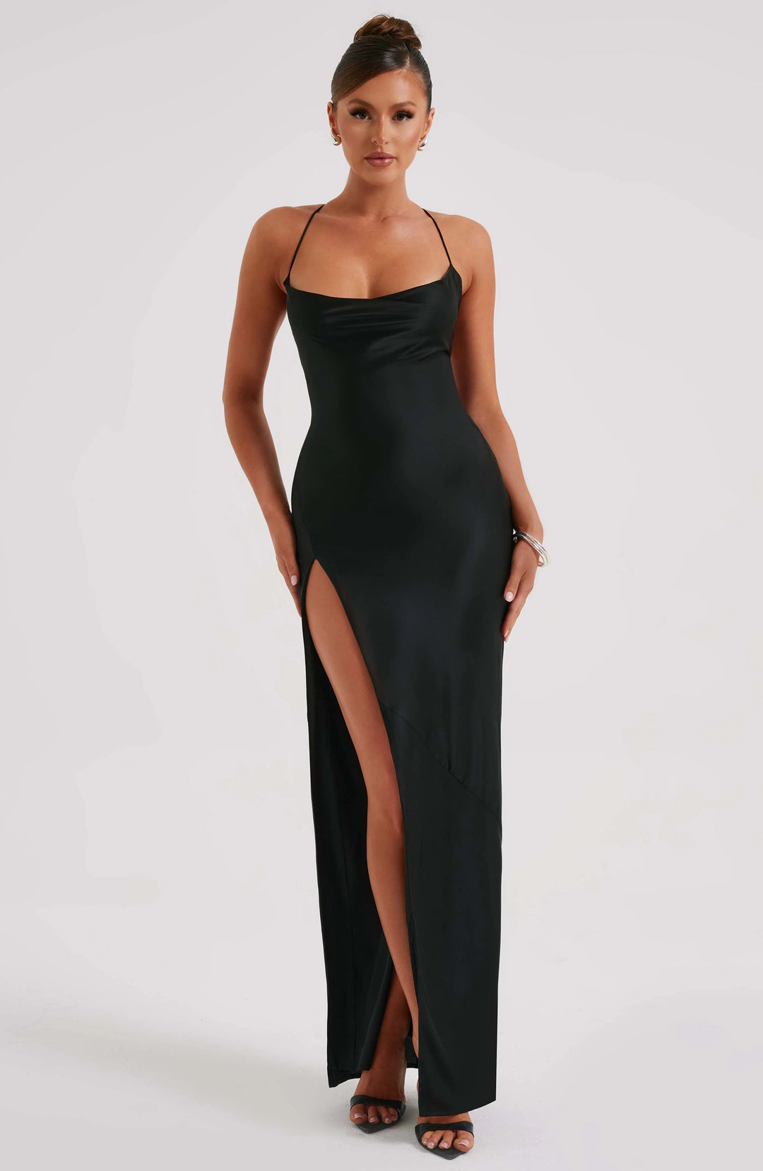 Celestine - Stretch Satin Gown