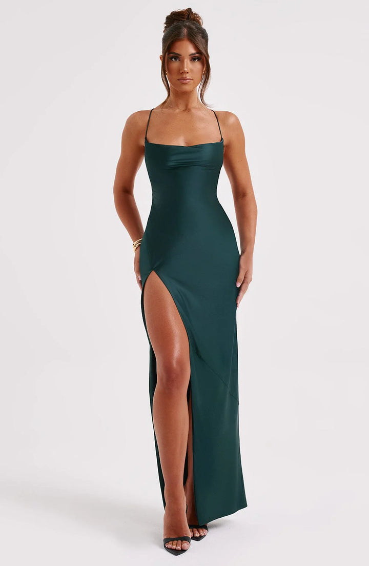 Celestine - Stretch Satin Gown