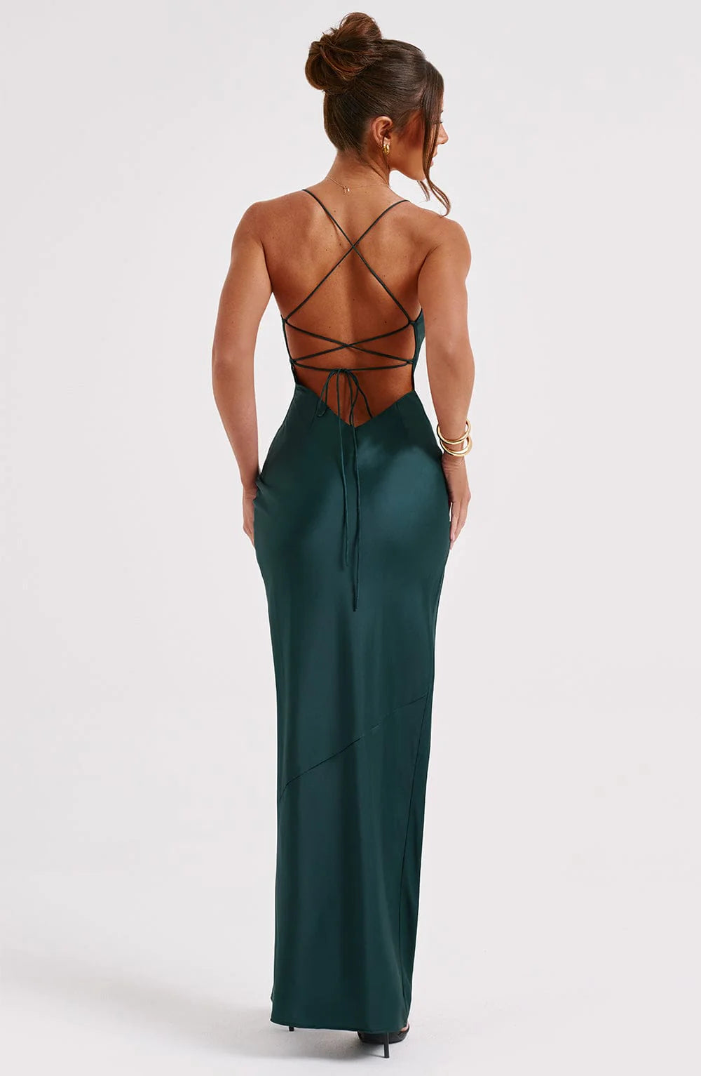 Celestine - Stretch Satin Gown