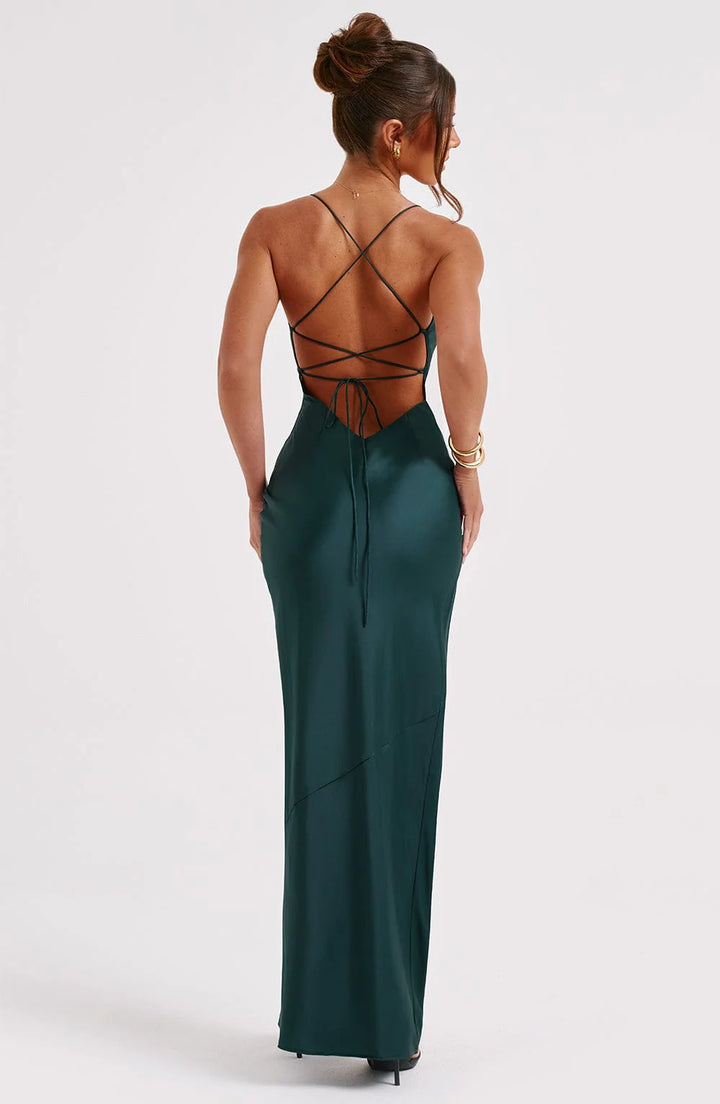 Celestine - Stretch Satin Gown