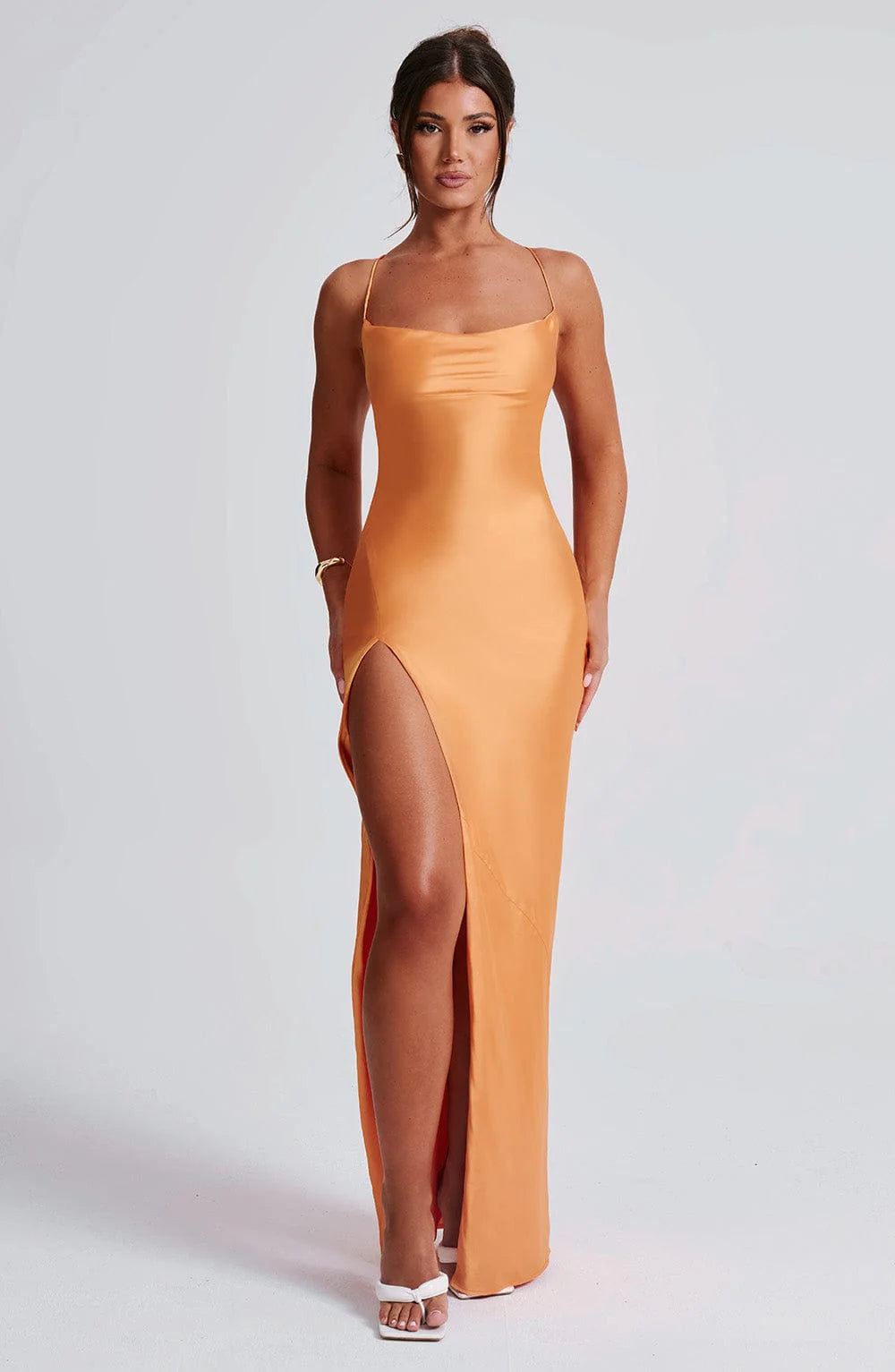 Celestine - Stretch Satin Gown