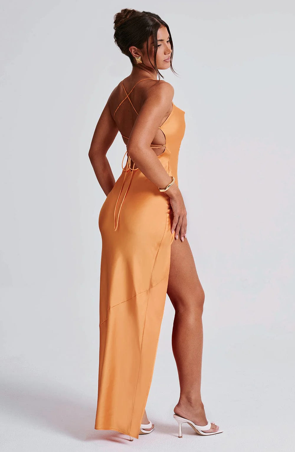Celestine - Stretch Satin Gown