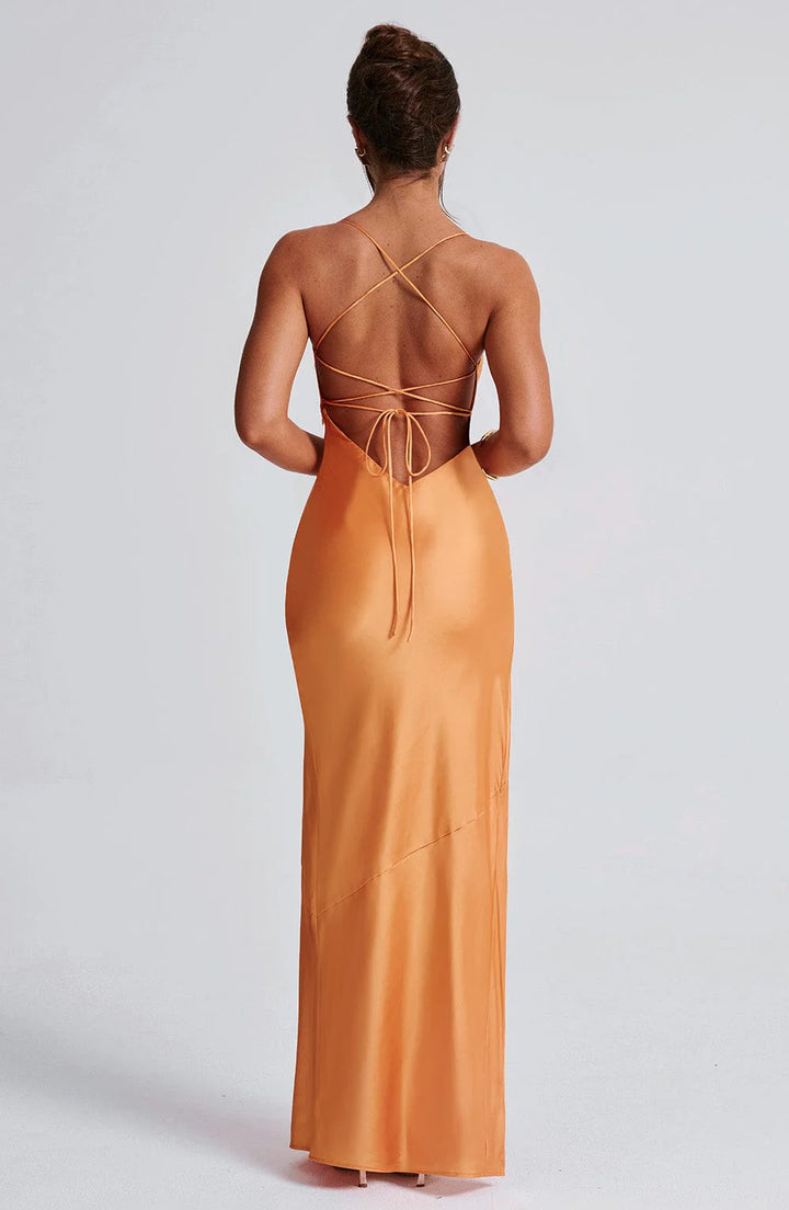 Celestine - Stretch Satin Gown
